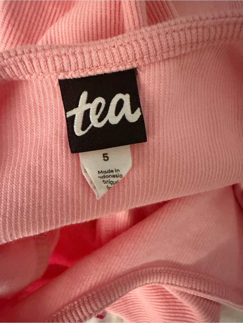 Tea Collection Ruffle Ribbed Skater Dress - Picture 4 of 4
